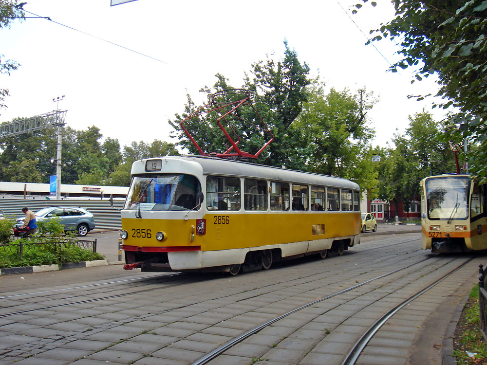 Москва, Tatra T3SU № 2856