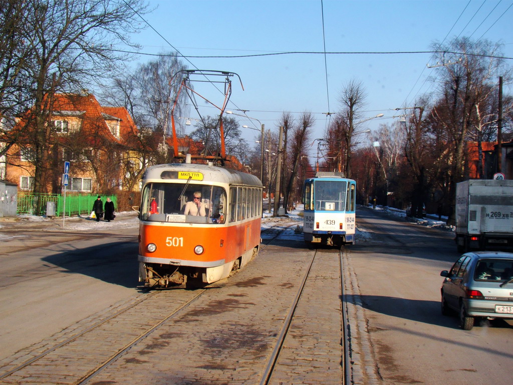 Калининград, Tatra T4D № 501