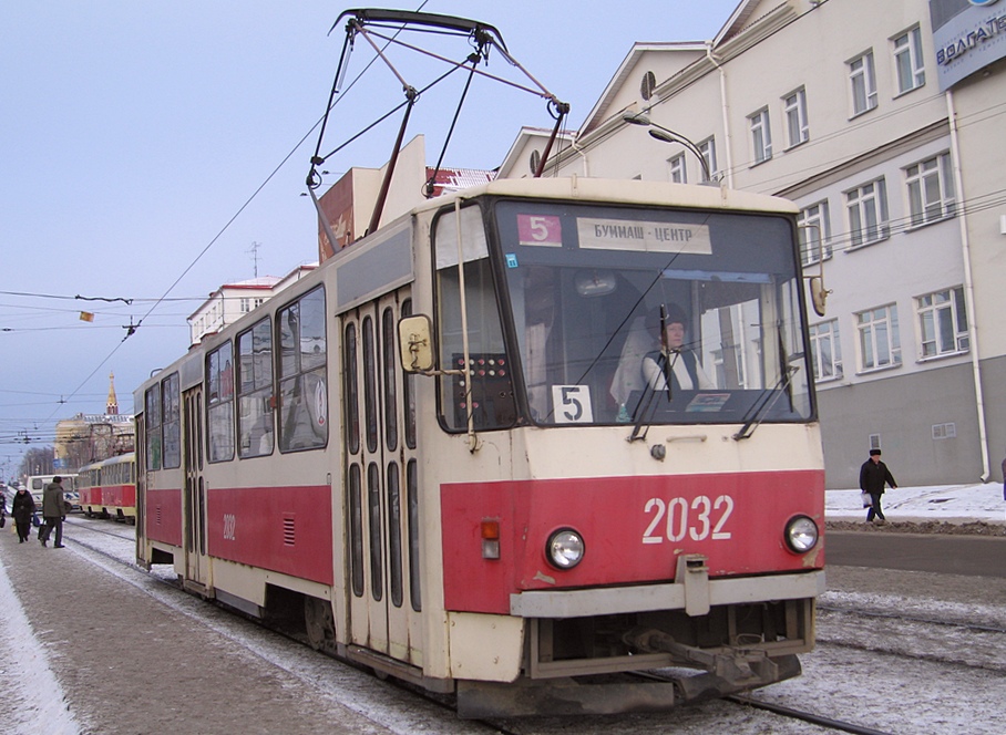 Ижевск, Tatra T6B5SU № 2032