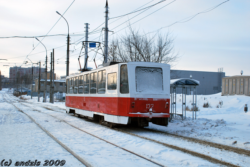 Липецк, Tatra T6B5SU № 132
