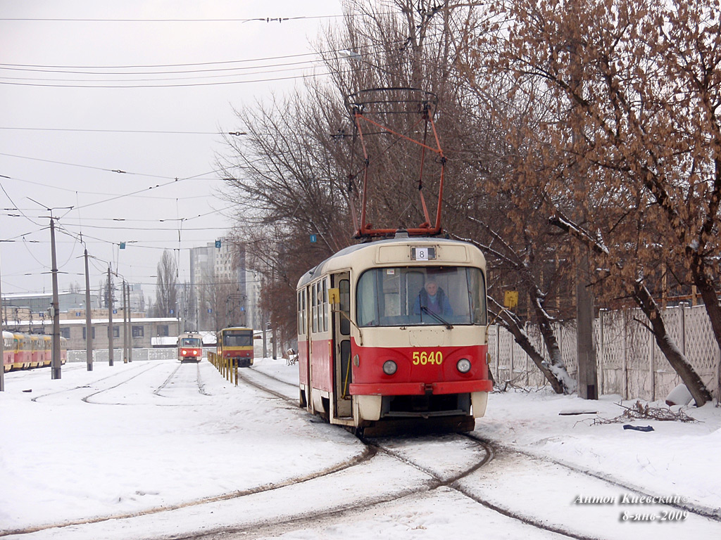 Киев, Tatra T3SU № 5640