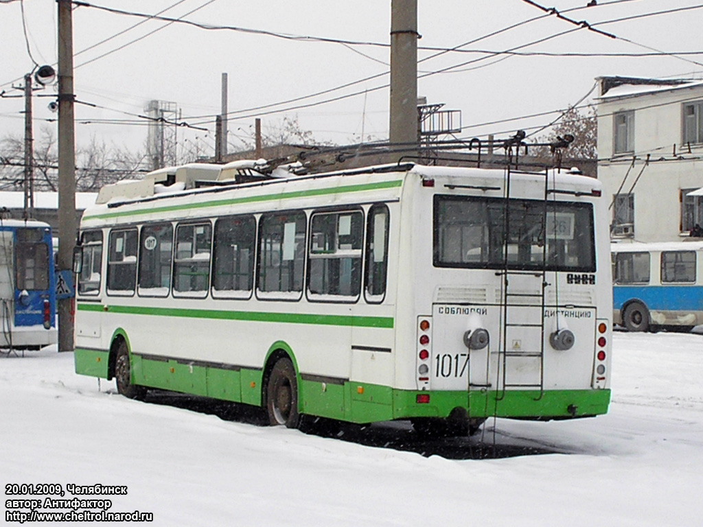 Челябинск, ЛиАЗ-5280 (ВЗТМ) № 1017