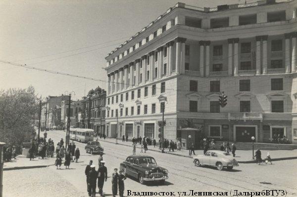 Владивосток — Исторические фотографии — трамвай (1946-1970)