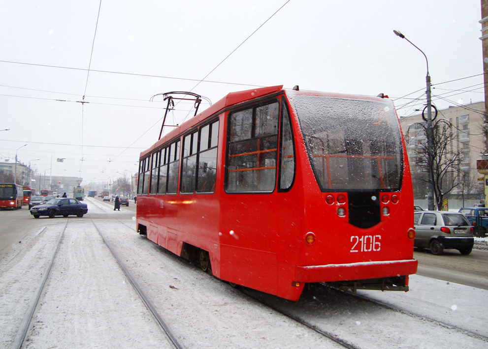 Казань, 71-134АЭ (ЛМ-99АЭ) № 2106