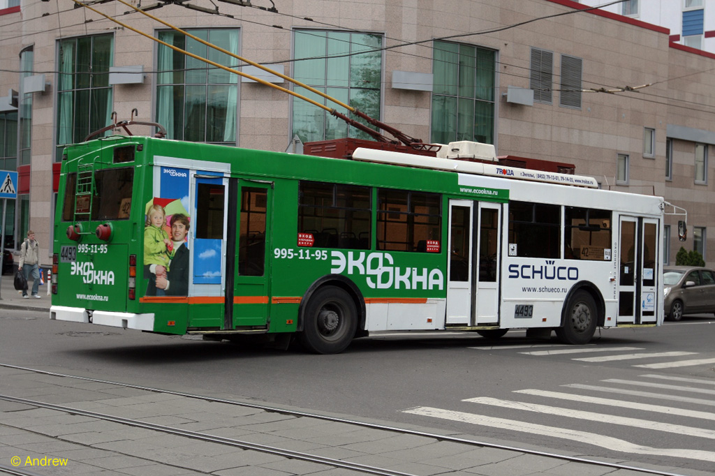 Москва, Тролза-5275.05 «Оптима» № 4493