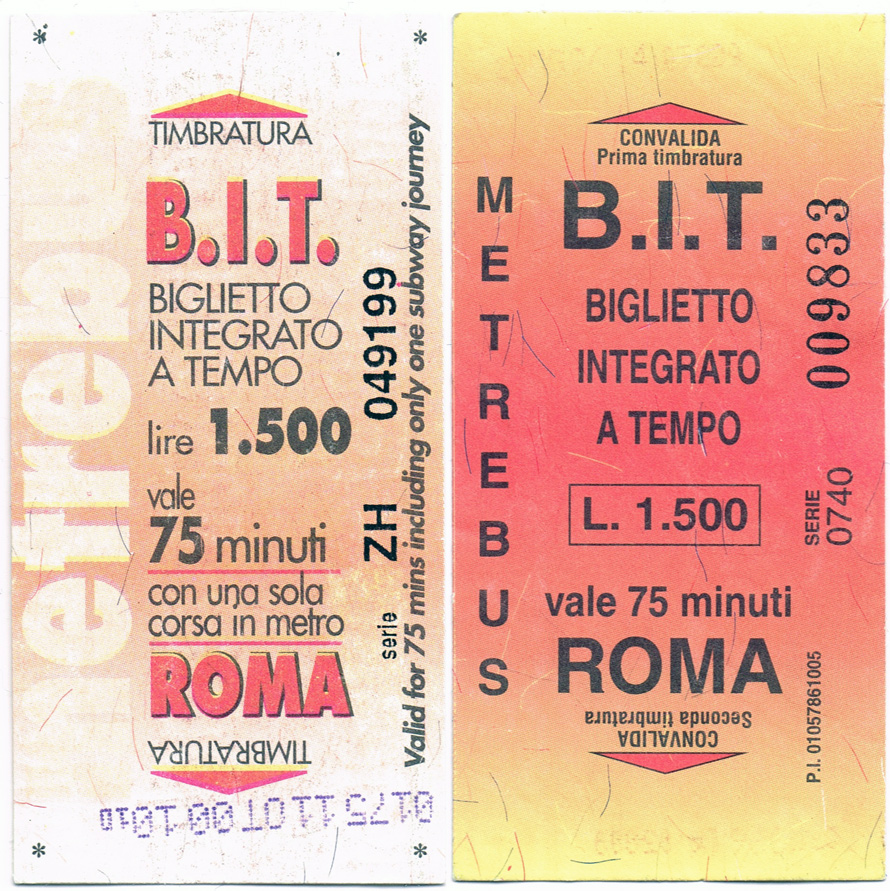 Rome — Tickets