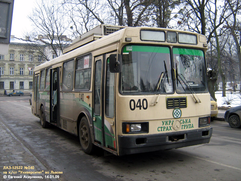 Lviv, LAZ-52522 # 040