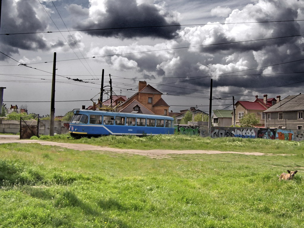 Одесса, Tatra T3R.P № 4054