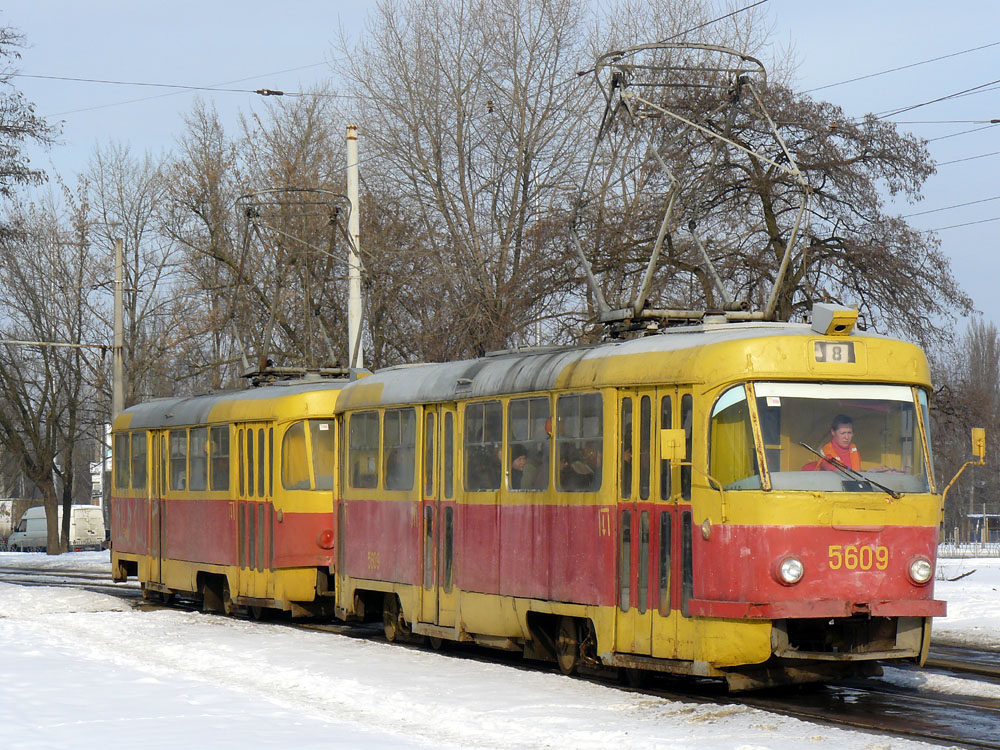 Киев, Tatra T3SU № 5609 Киев, Tatra T3SU № 5609
