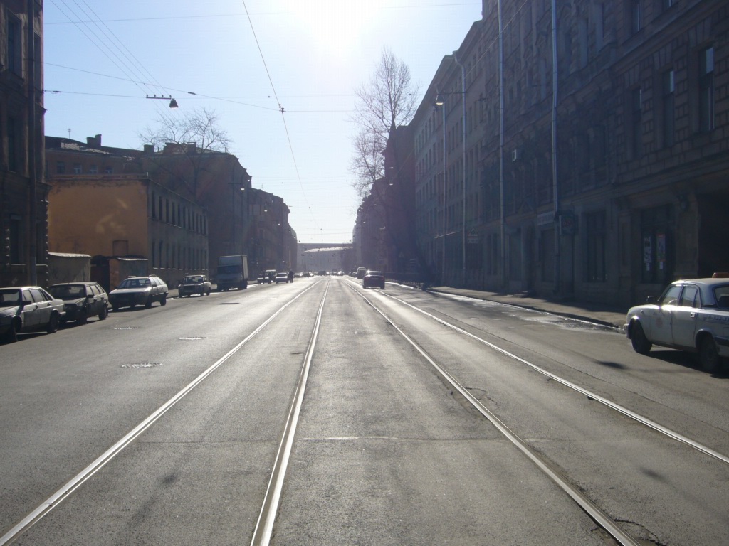 Saint-Petersburg — Tram lines and infrastructure