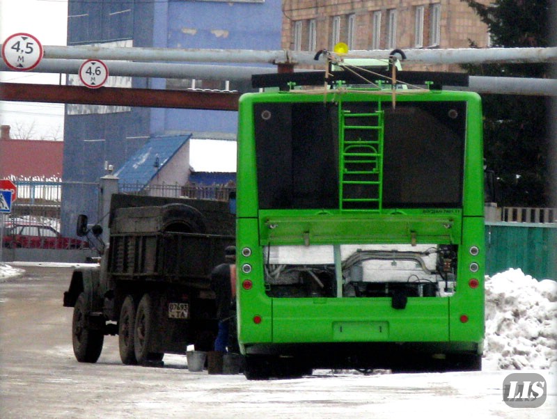 Lviv, Bogdan T60111 č. 111; Luck — New Bogdan trolleybuses