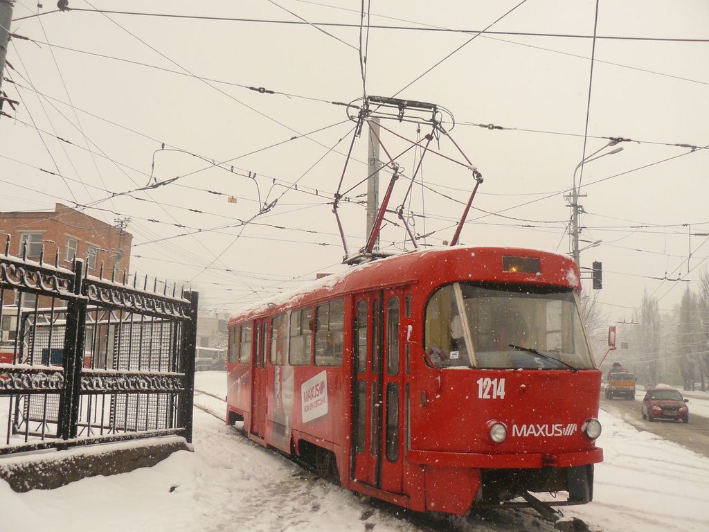 Днепр, Tatra T3SU № 1214