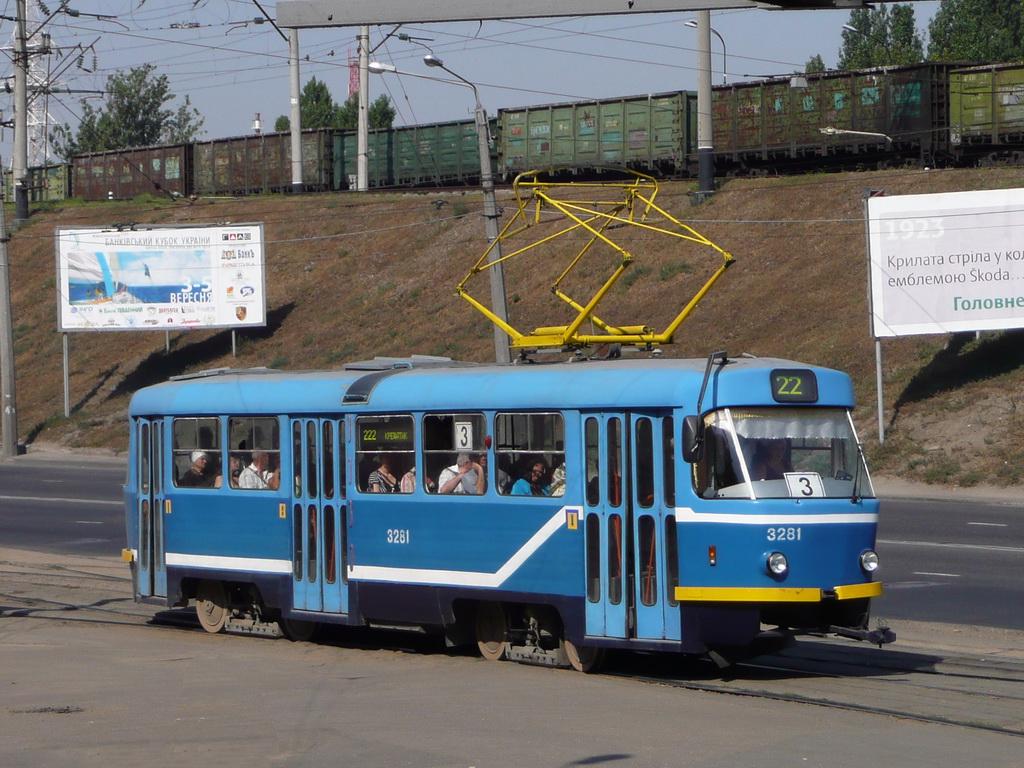Одесса, Tatra T3R.P № 3281