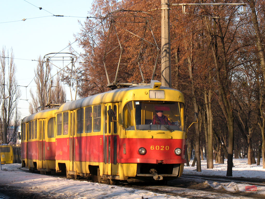 Киев, Tatra T3SU № 6020