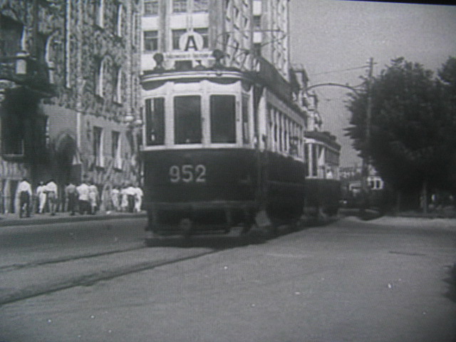 Москва, БФ № 952; Москва — Исторические фотографии — Трамвай и Троллейбус (1921-1945); Москва — Трамваи в кинофильмах