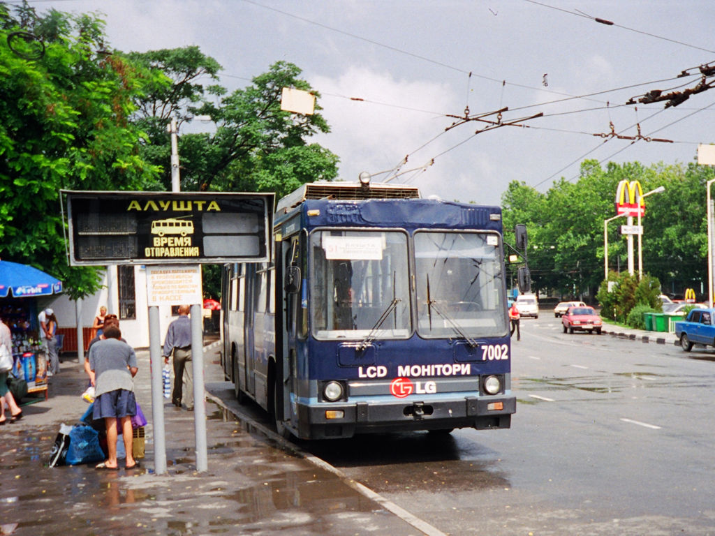 Крымский троллейбус, ЮМЗ Т2.09 № 7002
