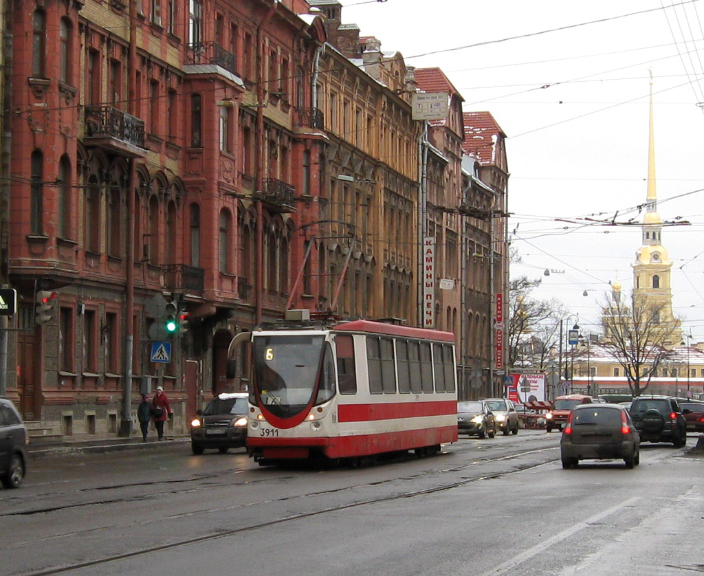 Санкт-Петербург, 71-134А (ЛМ-99АВН) № 3911
