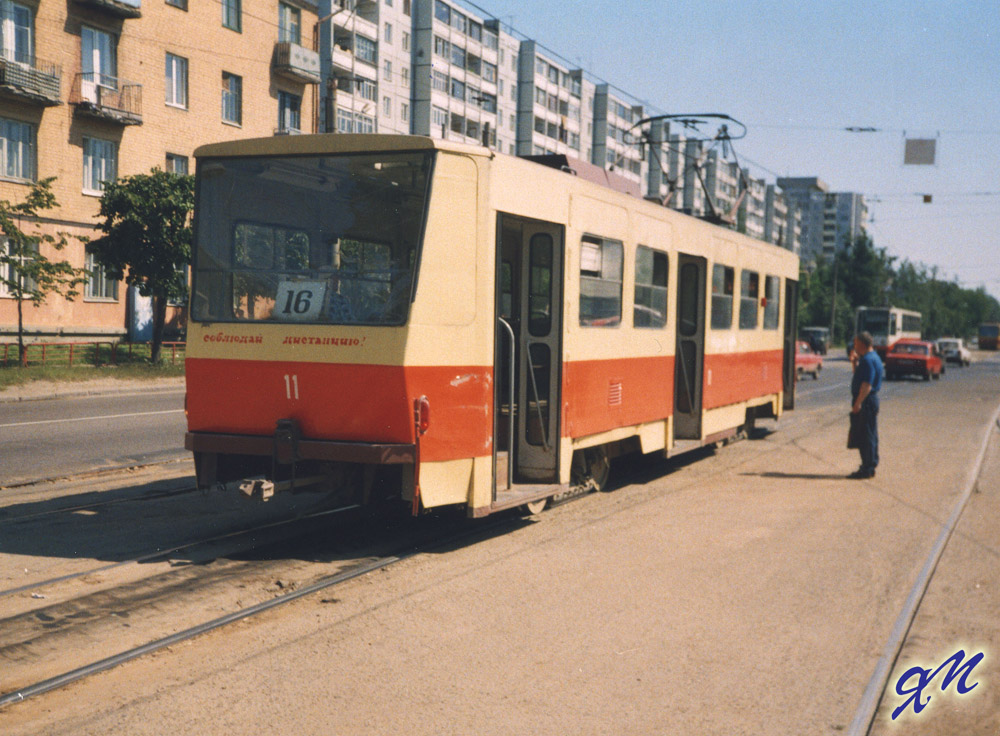 Тверь, Tatra T6B5SU № 11; Тверь — Тверской трамвай на рубеже XX и XXI вв. (2000 — 2001 гг.); Тверь — Трамвайные конечные станции и разворотные кольца