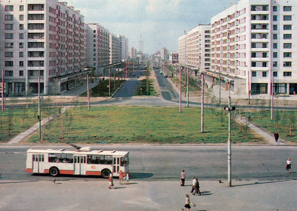 Архангельск, ЗиУ-682В № 40; Архангельск — Старые фотографии (1920-1991)