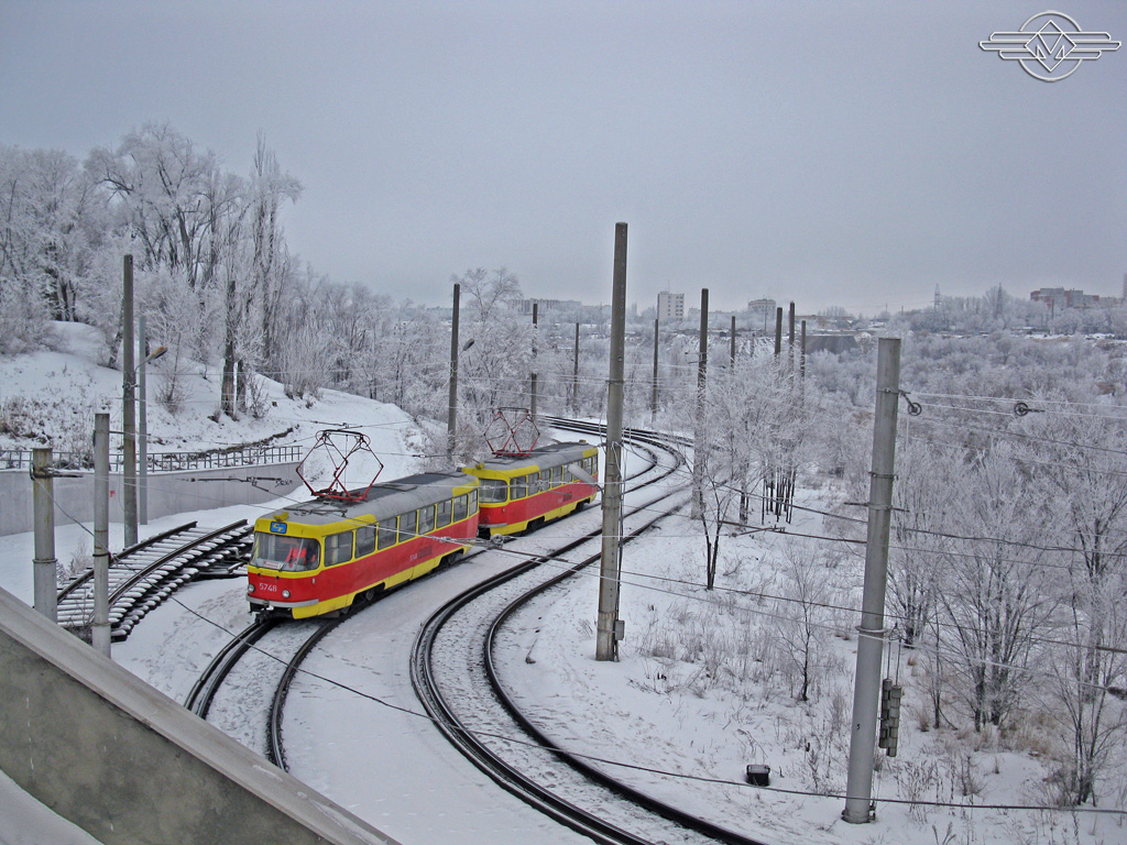Volgográd, Tatra T3SU — 5748; Volgográd, Tatra T3SU — 5747