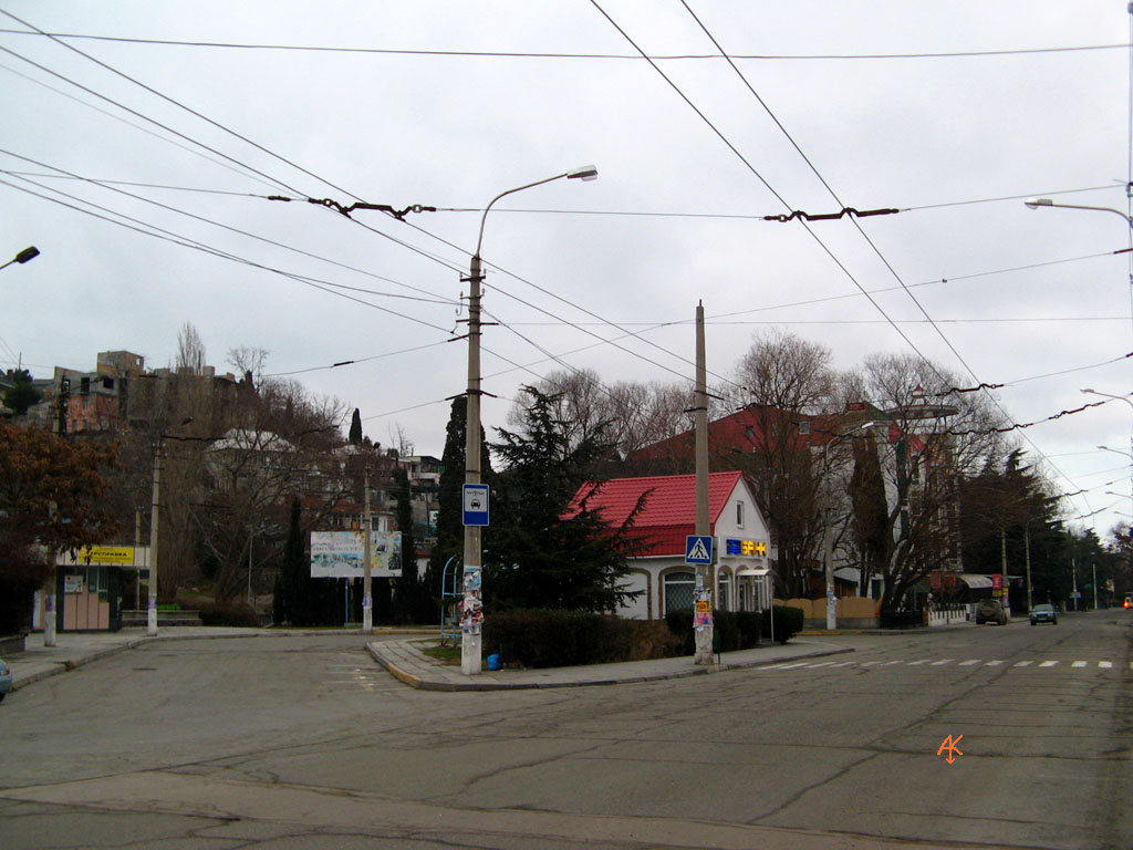 Crimean trolleybus — Closed lines; Crimean trolleybus — End stations and U-turn rings; Crimean trolleybus — Trolleybus lines