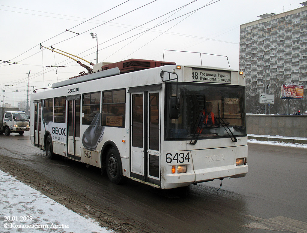 Москва, Тролза-5275.05 «Оптима» № 6434