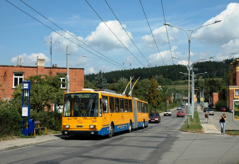 Злин, Škoda 15Tr13/6M № 349