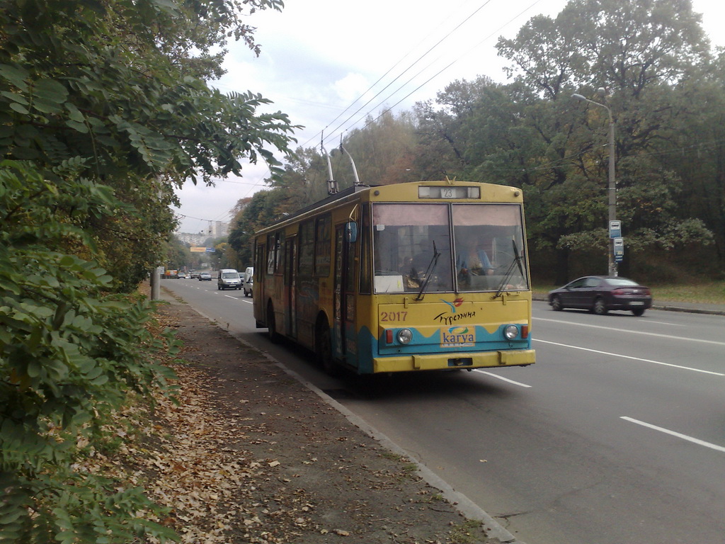 Киев, Škoda 14Tr02/6 № 2017