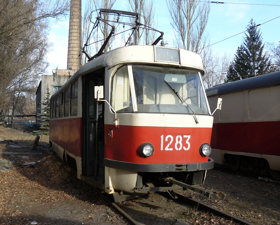 Днепр, Tatra T3SU (двухдверная) № 1283