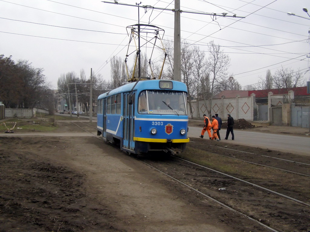 Адэса, Tatra T3R.P № 3303
