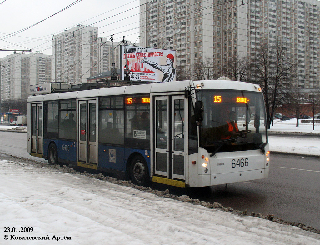 Москва, Тролза-5265.00 «Мегаполис» № 6466