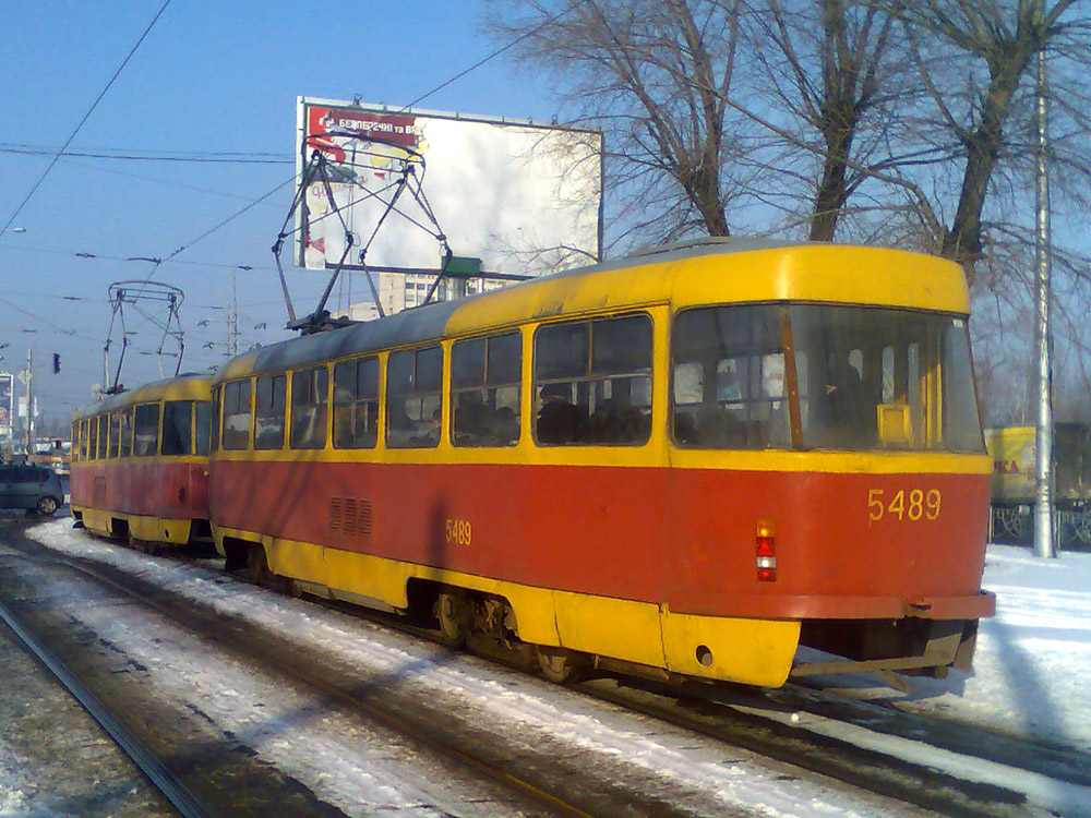 Киев, Tatra T3SU № 5489