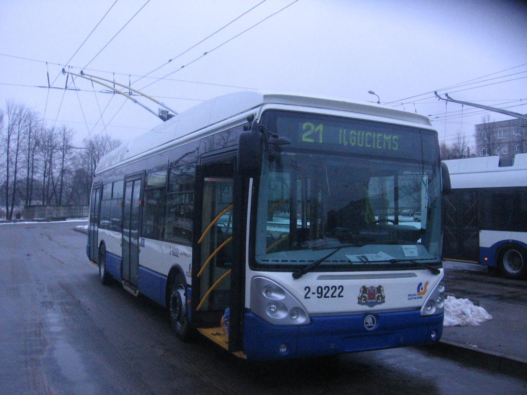 Рига, Škoda 24Tr Irisbus Citelis № 2-9222 Рига, Škoda 24Tr Irisbus Citelis № 2-9222
