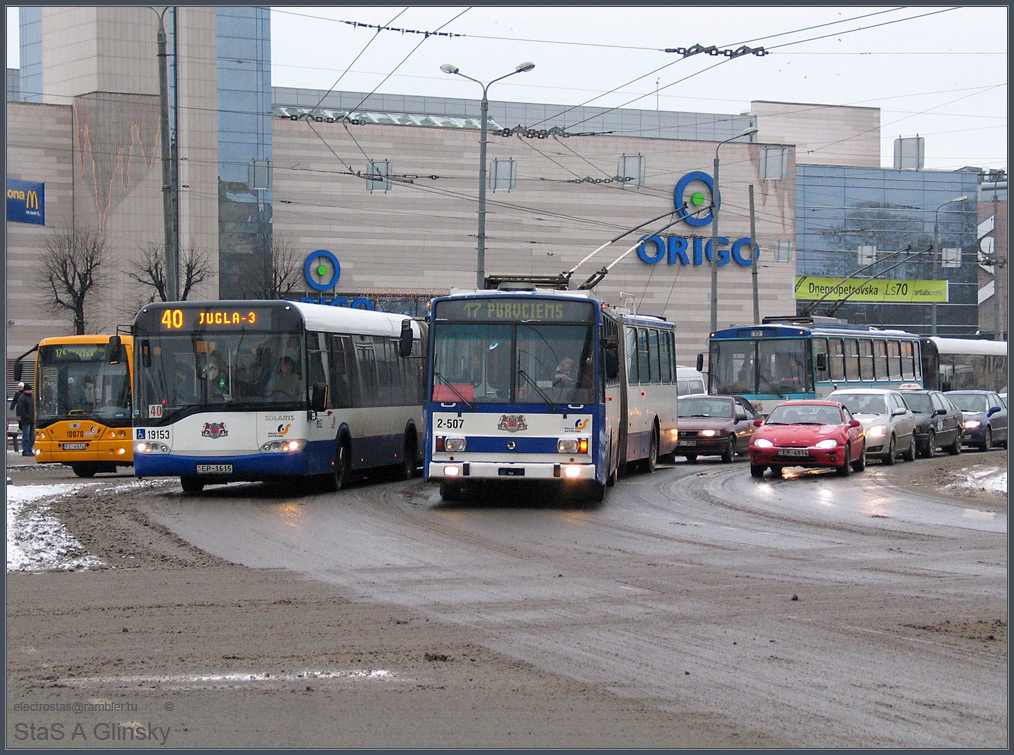 Рига, Škoda 15Tr13/6M № 2-507