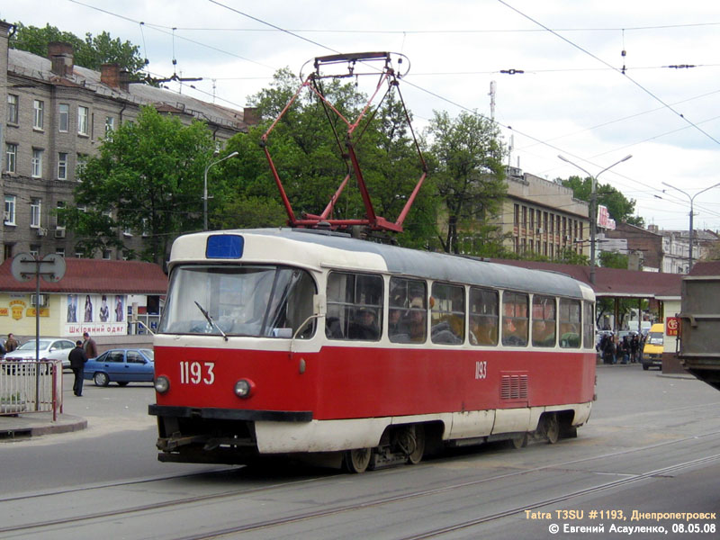 Днепр, Tatra T3SU № 1193