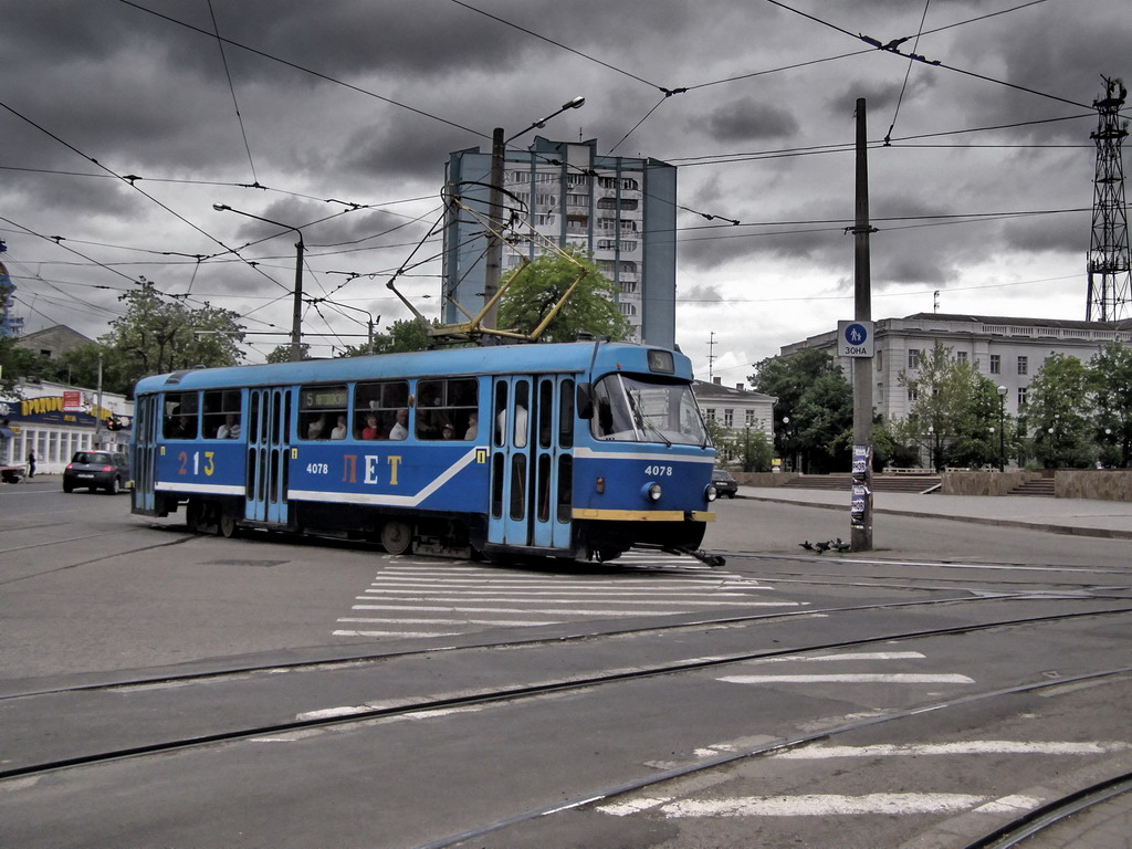 Odesa, Tatra T3R.P № 4078