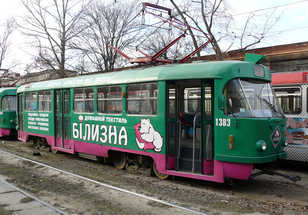 Днепр, Tatra T3R.P № 1383