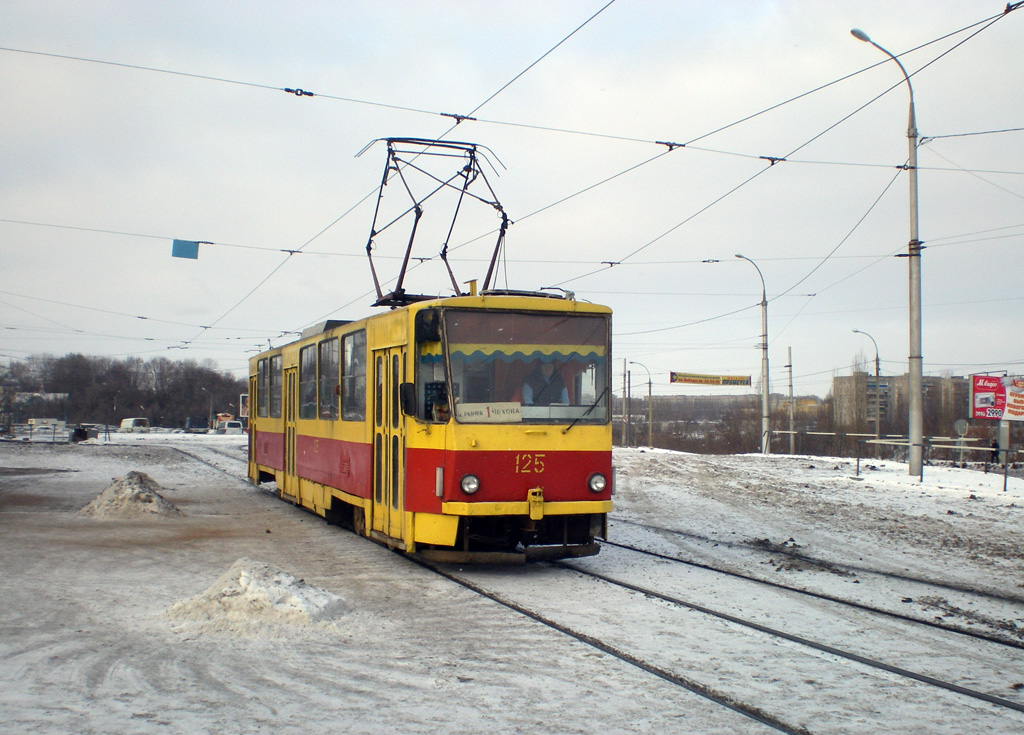 Липецк, Tatra T6B5SU № 125