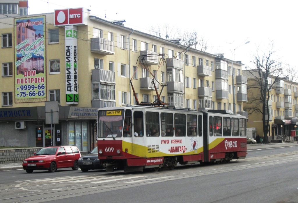 Калінінград, Tatra KT4D № 609 Калінінград, Tatra KT4D № 609