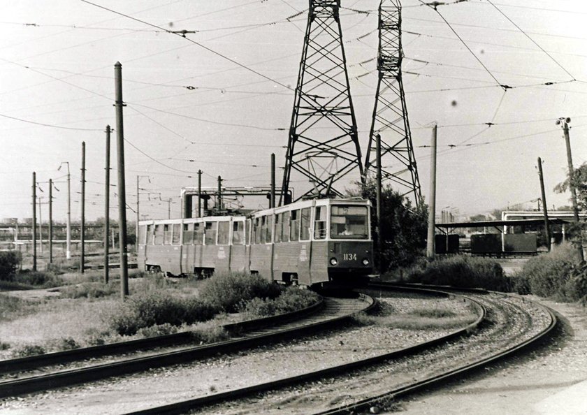 Грозный, 71-605 (КТМ-5М3) № 1134; Грозный — Старые фотографии