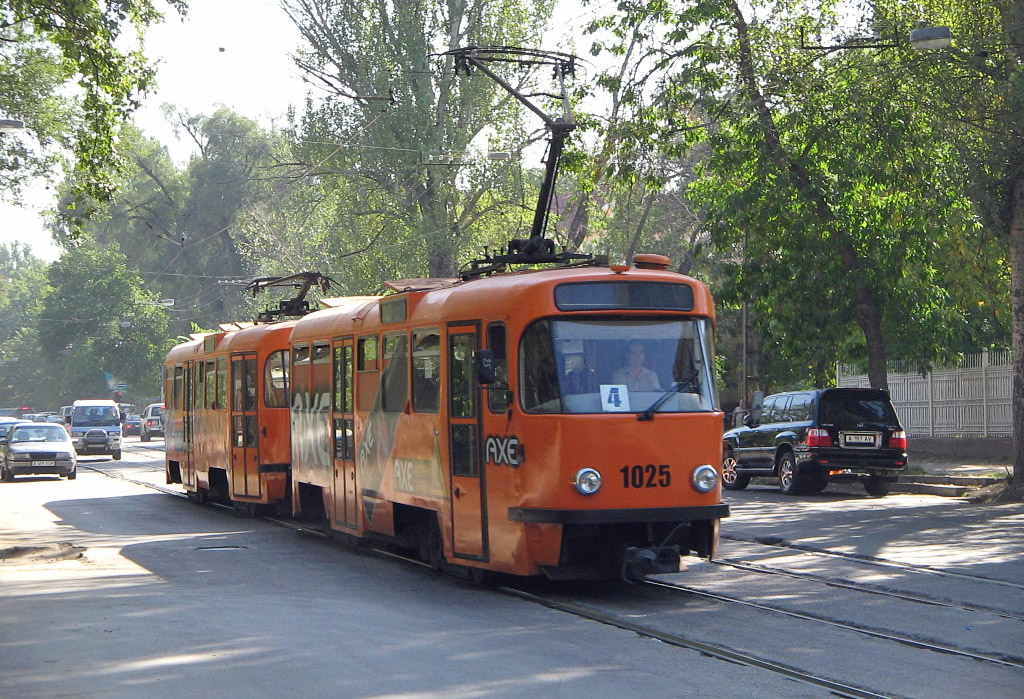 Алмати, Tatra T3DC1 № 1025
