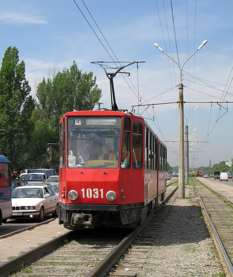 Алматы, Tatra KT4D № 1001