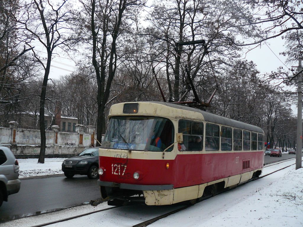 Днепр, Tatra T3SU № 1217