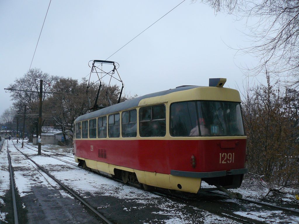 Днепр, Tatra T3SU № 1291