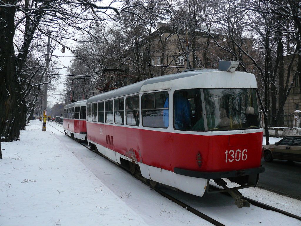 Днепр, Tatra T3SU № 1306