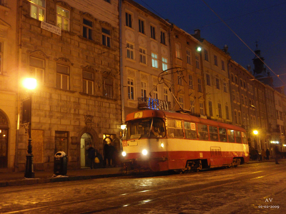 Lviv, Tatra T4SU č. 850