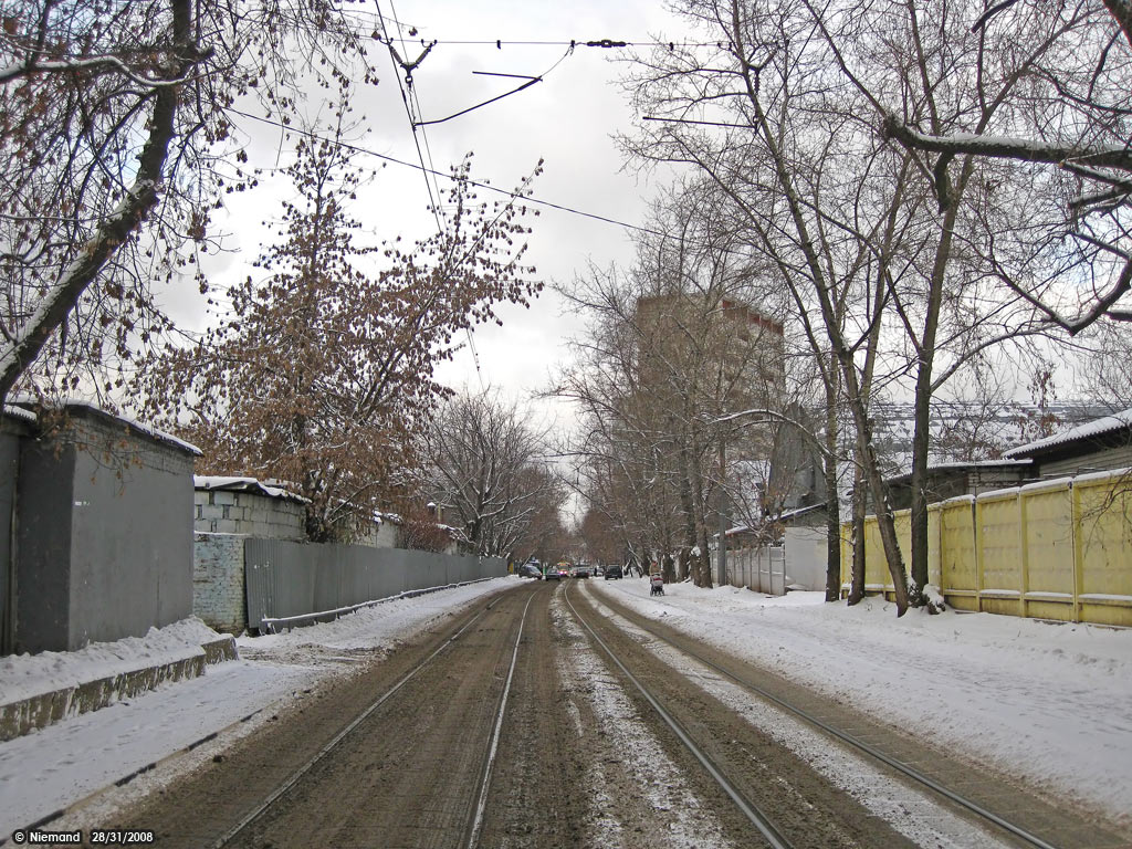 Moskau — Tram lines: South Administrative District