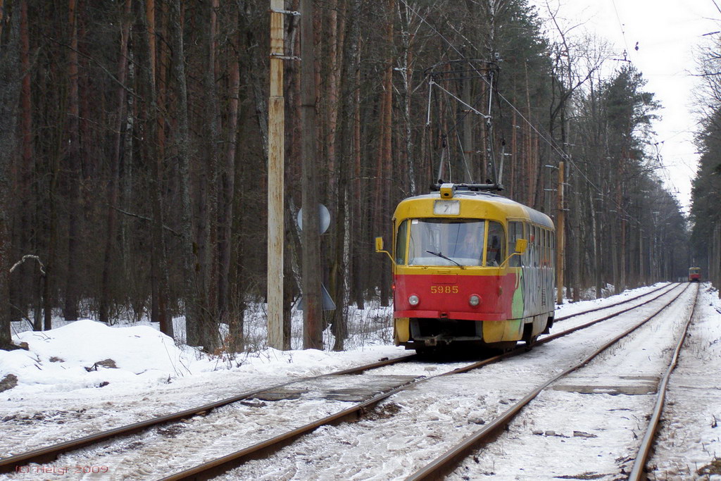 Киев, Tatra T3SU № 5985
