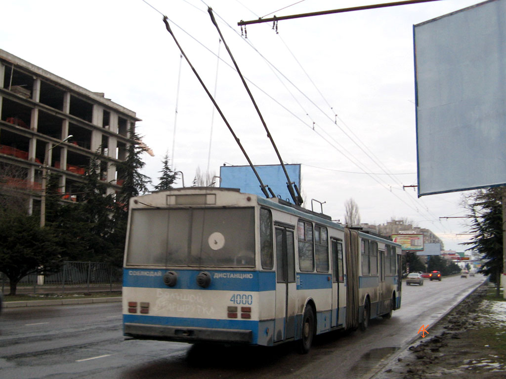 Крымский троллейбус, Škoda 15Tr02/6 № 4000