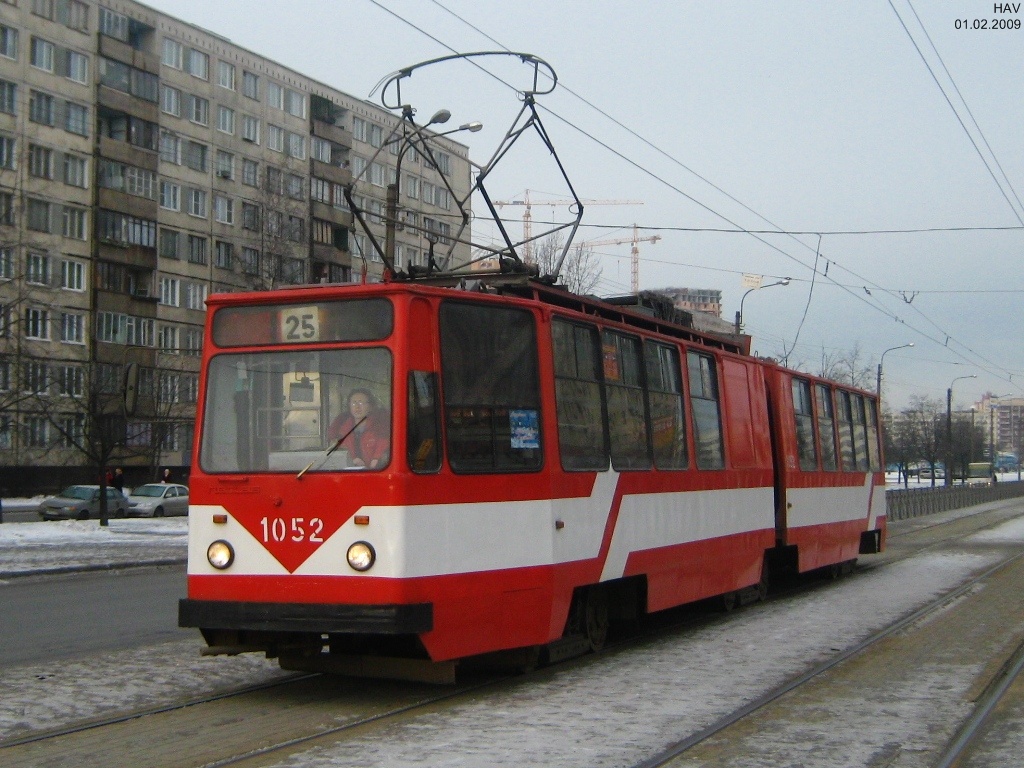 Санкт-Петербург, ЛВС-86К № 1052